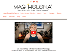 Tablet Screenshot of magihelena.com